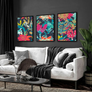 3 Piece Wall Art You'll Love | Wayfair.co.uk